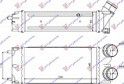 HLADNJAK INTERCOOLER 1.6 HDI (300x150x80