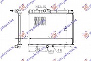 HLADNJAK MOTORA 2.0i 16V (AUTO) (+AC) (38x56)