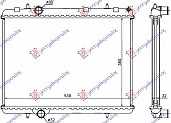 HLADNJAK MOTORA 1.6 HDi (38x56.2x3.2)