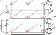 HLADNJAK INTERKULERA 1.4/1.6 TDCi (300x150x80)