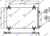 HLAD KLIME BZ/DS(53.5x36x1.2)SA PREDNJE