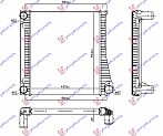 HLADNJAK INTERKULERA 3.0 TD DIZEL (495x593x40) 10-