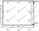 HLADNJAK KLIME (62.7x50.3x1.6)