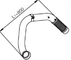 CEV AUSPUHA PREDNJA ATEGO 1 AXSOR 2