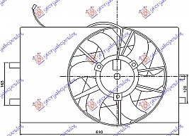 VENTILATOR BEN-DIZ(HLADNJAK BEZ POSUDE)