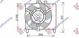 VENTILATOR INTERCOOLER (17 CM) BEN-DIZEL