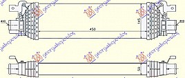 HLADNJAK INTERC.1.4-1.6TDCi (45x145x50)