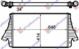 HLADNJAK INTER.1.9 CDTI (647x415x34)