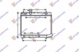 HLADNJAK BENZIN 1.33VVT-I(73/74KW)(09-11