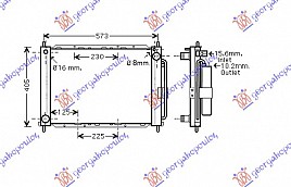 HLAD.MOT.I KLIME1.2i8/16V-1.5DCi (51x38)