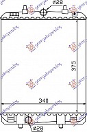 HLADNJAK MOTORA 1.4 HDi (37.4x32.6x16)