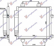 HLAD KLIME  1.0 i-12V 1.4 HDi (35x36x16)