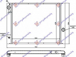 HLADNJAK SVI MOD.BENZ.AUTOM (62x49)