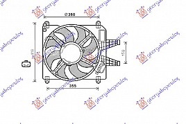 VENTILATOR KOMP.1.8-2.0 BENZIN + KLIMA
