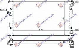 HLAD MOTORA 1.6-1.8 8V -A/C (52x32)