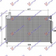HLAD KLIME 0.8 6V - 1.0 8V (50x30.2x2.0)