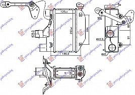 HLAD.INTERCOOLER 1.4 D4D(125x260x64)