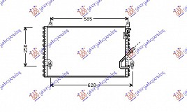 HLAD.KLIME 2.0i-2.0-2.2 DIZEL (61.8x35.8