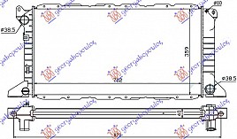 HLAD MOTORA 2.5D-2.5TD +A/C (70.2x36)