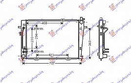HLAD MOT. 2.0 CRDi (64x45.5x18)AUTOMATIK