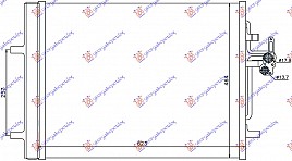 HLADNJAK KLIME 1.6/2.0 D2 - 2.0 D3 (D4204T9) DIZEL (585x470x16)