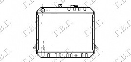 HLADNJAK MOTORA 2.4 DIZEL (40x53)