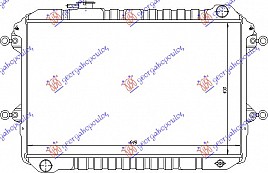HLADNJAK MOTORA 2.6 BENZIN(40x64.5x30)