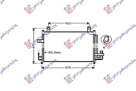 HLAD KLIME 1.8i 8V-1.5i 16(53.5x34.5x20)