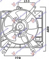VENTILATOR KOMPLET BENZIN