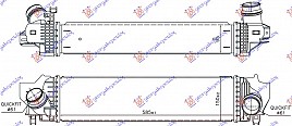 HLADNJAK INTERKULERA SVI DIZEL - 2.0 (220i) BENZIN (585x150x95)