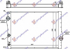 HLADNJAK 3.0i-24V-3.0 T.D(58.9x44x38)