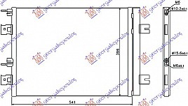 HLAD KLIME 1.4-1.6 BENZ- 1.5 DCi (51x40)