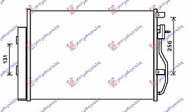 HLAD KLIME 1.2i-1.4i-1.6 16V (56.5x39.5)