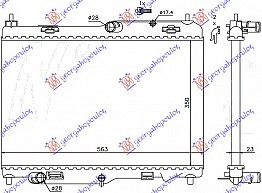 HLAD MOTORA 1.4-1.5-1.6TDCI(35x56)MANUAL