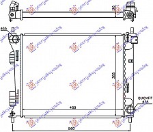 HLAD MOTORA 1.1-1.4 CRDi (48x38.5x26)