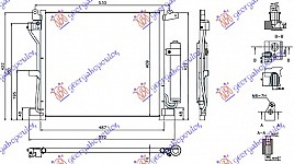 HLADNJAK A/C 1.5DCi (45X39.4)