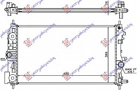 HLADNJAK MOTORA 1.7-2.0 DIZEL(68x39.5)