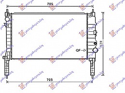 HLADNJAK 1.4 16v TURBO BENZ MANUAL