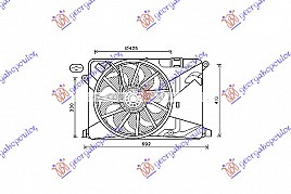 VENTILATOR 1.416v TURBO A14/B14NET