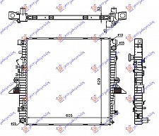 HLADNJAK MOTORA 4.0i V6 4.4i V8 DIZEL (MAN/AUTO) (605x620x32)