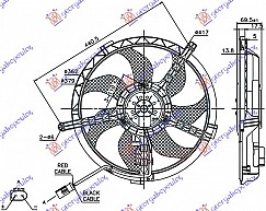 VENTILATOR KOMPLET (2 PIN)