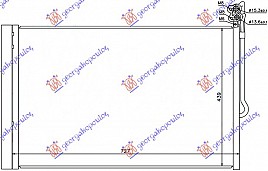 HLADNJAK KLIME BENZIN/DIZEL (68.5x44.3)