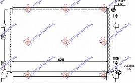 HLADNJAK DODATNI 1.2-1.4TSI-TFSI(62.5x4
