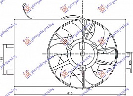 VENTILATOR BEN-DIZ(HLADNJAK BEZ POSUDE)