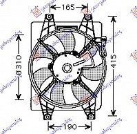 VENTILATOR KOMPLET BEN-DIZ (MAN+AUT)