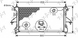 HLAD MOT.2.2-3.0 JTD-HDI +/- A/C(78x37.5
