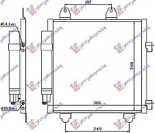 HLAD KLIME  1.0 i-12V 1.4 HDi (35x36x16)