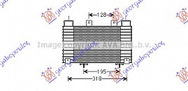 HLAD INTERCOOLER 2.5-3.0 TDCi (245x198)