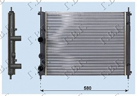 HLAD MOT.1.6i16V +A/C(47.5x41)TIP MARELL