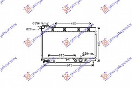 HLAD MOT. 1.4 8V +/-A/C AUT  04-(32.5x65